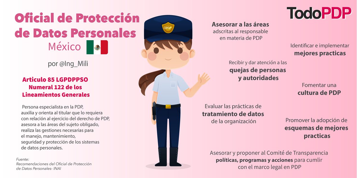 TodoPDP's tweet photo. Data Protection Officer (GDPR) 🇪🇺&amp; Oficial de Protección de Datos Personales 🇲🇽 
#DIPDP2023 #DataProtectionDay https://t.co/bV2KSQfLcs
