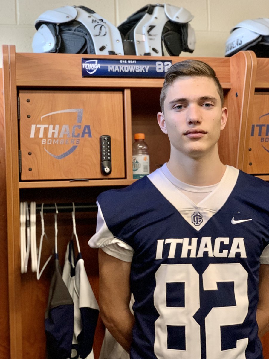 Official visit this weekend with @IthacaBomberFB! Had a great time with my future teammates and coaches #OneBeat @CoachTerp_ @Coach_Hatcher20 @CoachTBiscardi @CoachGrigs619 @ryanshippa @jkowalczyk16 @_CoachWarner