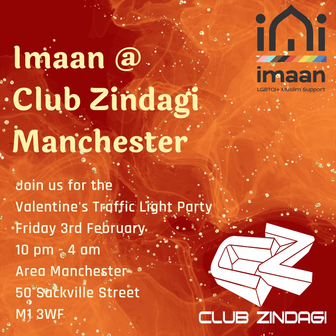 We're going back to @clubzindagi! We'll be at the Valentine's Traffic Light Party at Area Manchester on Friday 3rd February, from 10pm till late. Manchester folks—we can't wait to see you there!