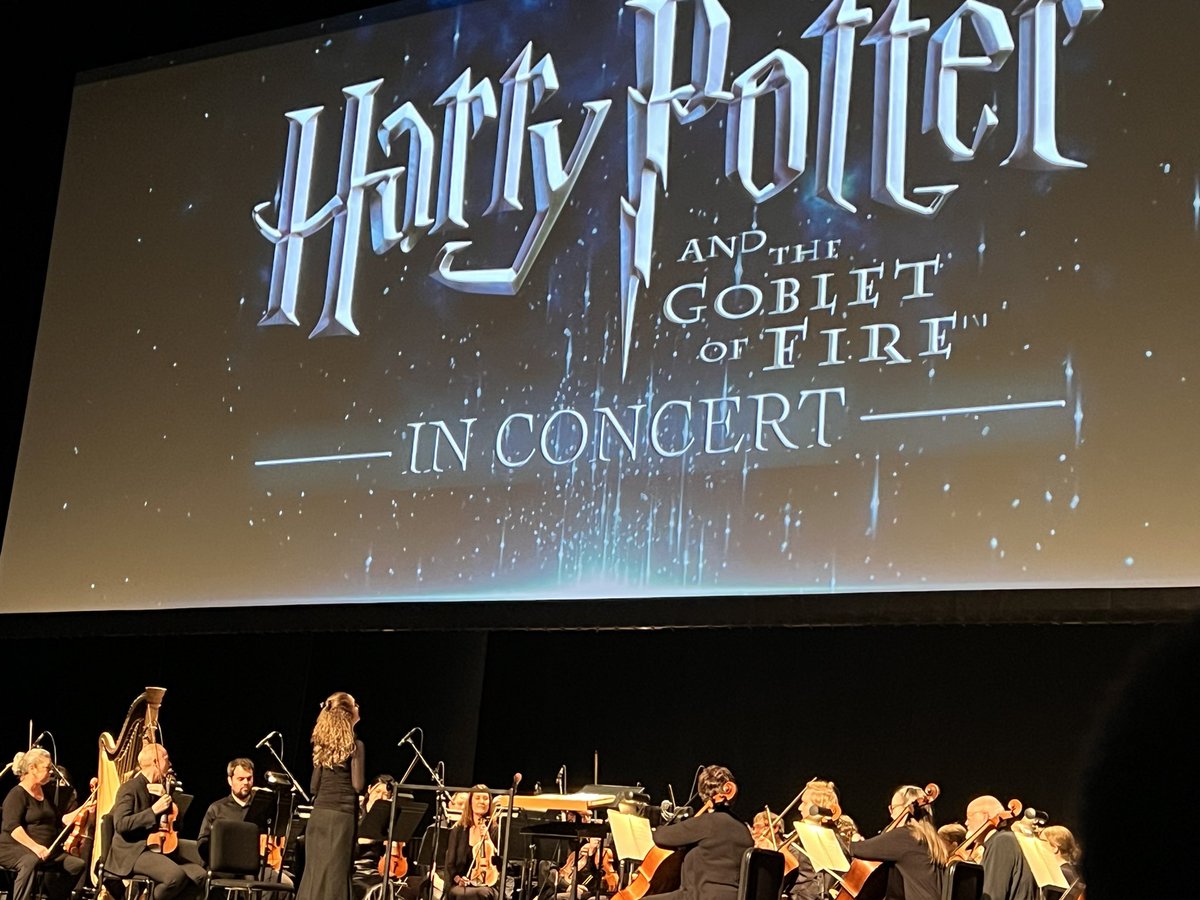 Crowded house for #HarryPotterinConcert.