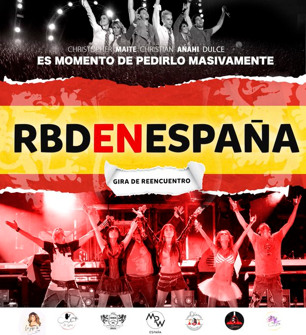 nereaandrade7's tweet photo. Vuelvo a mi infancia con este tweet, pero... 
OJALÁ RBD EN ESPAÑA!! 🇪🇸 https://t.co/uKvdIQ5Mwp
