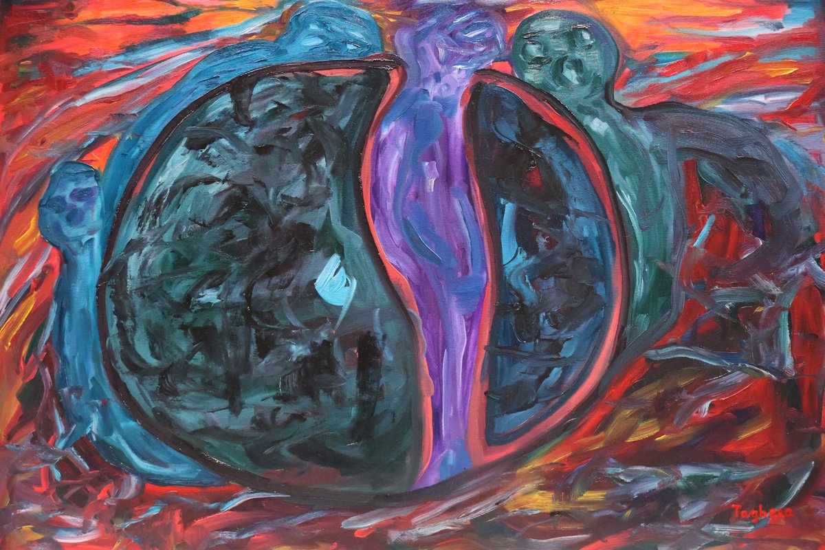 Taghera1's tweet photo. I’m alone!
Oil on canvas
2022y
70x100cm
#art #painting #artist #abstractart #imalone #artcritic #artdealers #italy #artworld #USA #asianpaints #SothebysNewYork #artdealers #artcurators https://t.co/KZyXafZ7PL
