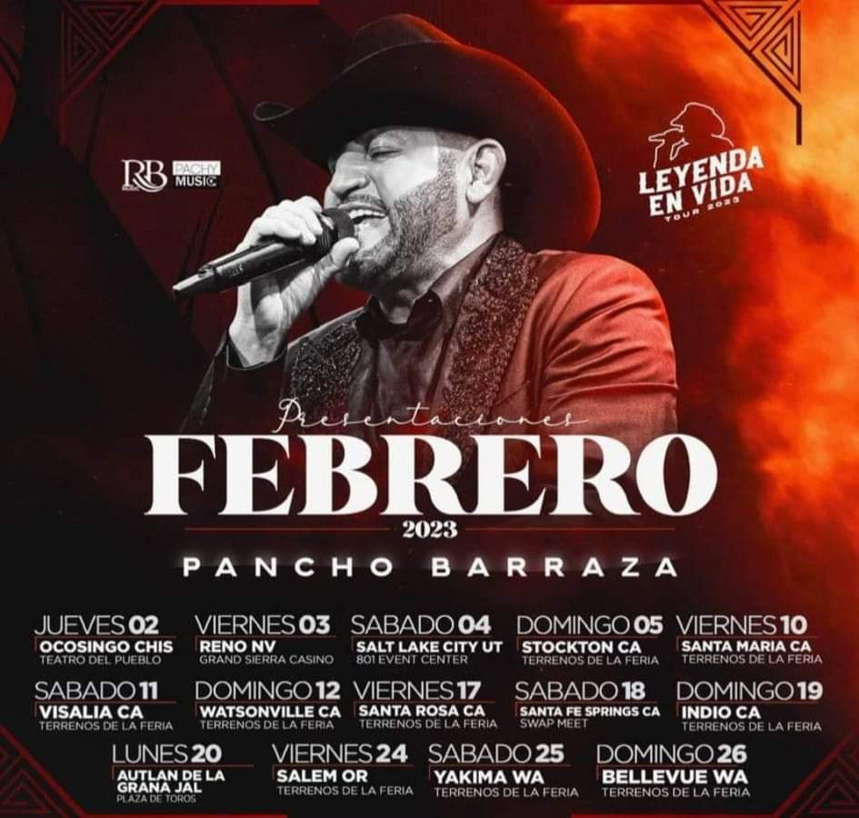 DaycyEsquivel's tweet photo. Próximas presentaciones de @panchobarraza20 
Del mes de febrero
No te las puedes perder ✌️
@RBMUSICOFICIAL 
@RioNiloMalecon https://t.co/nb81ohAwZN