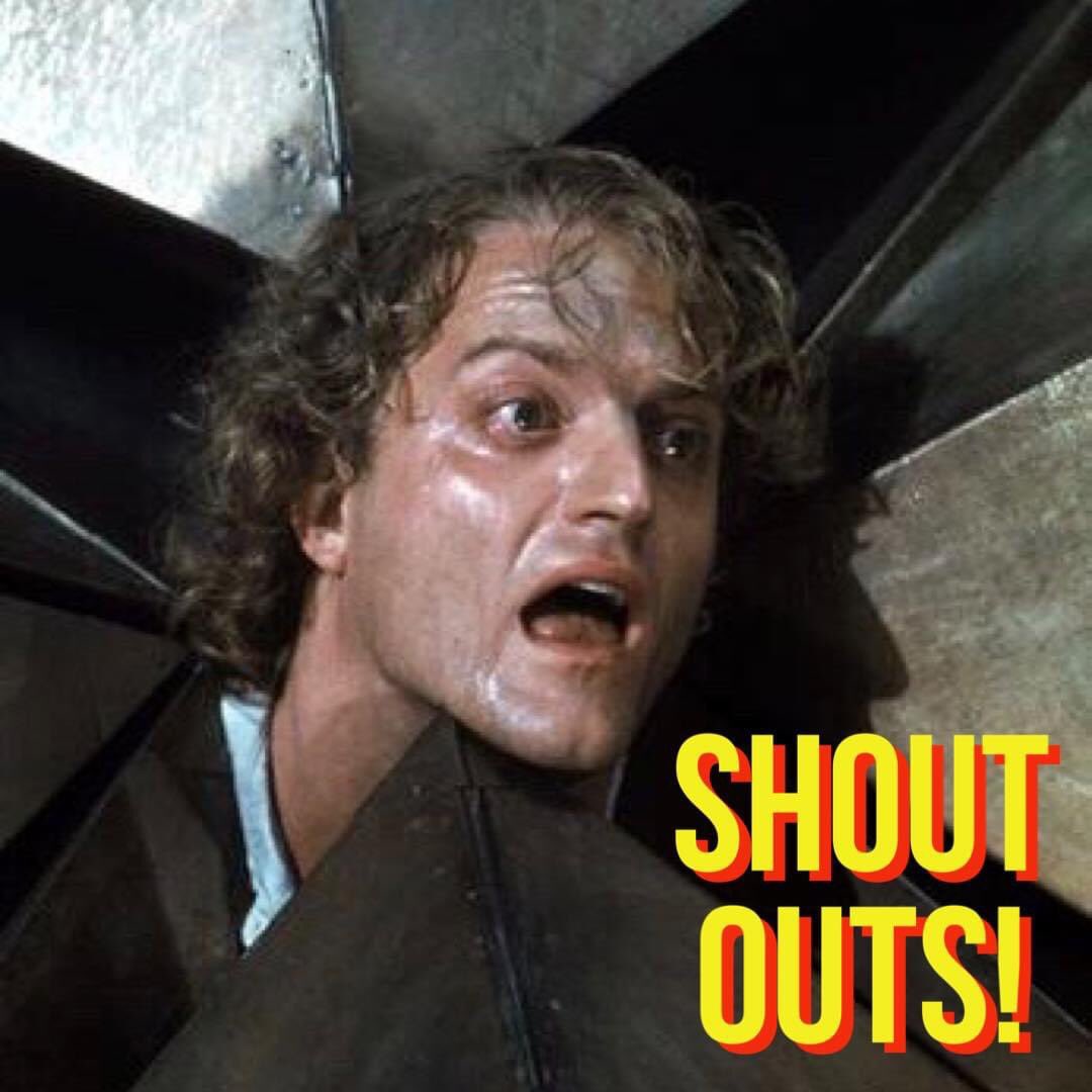 AotKP's tweet image. What are your favorite Killer Tech horror movies?
WE'LL READ YOUR COMMENTS ON THE SHOW!! You can also call (415) 952-6857 or (415) 95AOTKP to leave a voicemail that we'll play!!
#AotKP #ShoutOuts #killertech #horror #thePFPN