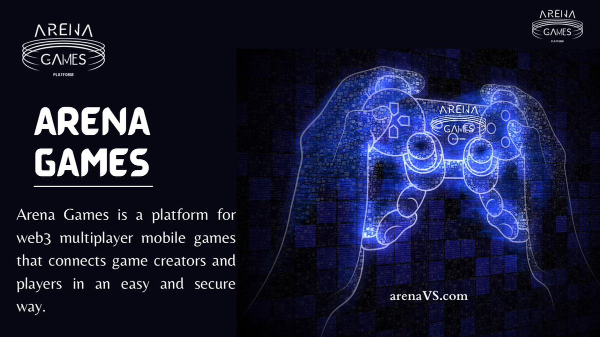 AppMarketingB's tweet photo. @Arenaweb3 is a platform for web3.0 multiplayer mobile games that connects game creators and players in an easy and secure way. #ArenaGames #Web3 #NFT #GameFi #floorsup https://t.co/5fr1sGWinI