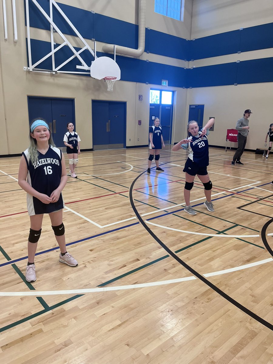 AdonnaHickey's tweet photo. After all the games, all the rallies, all the points, all the high fives, all the selfies and all the fun @Hazelwood_Elem team 2 won silver at the #tripleball tournament @ParadiseInterm1 #nofunwashad #volleyball @NLESDCA 💙🏐🤍🏐💙 https://t.co/vmbwR1TmM7