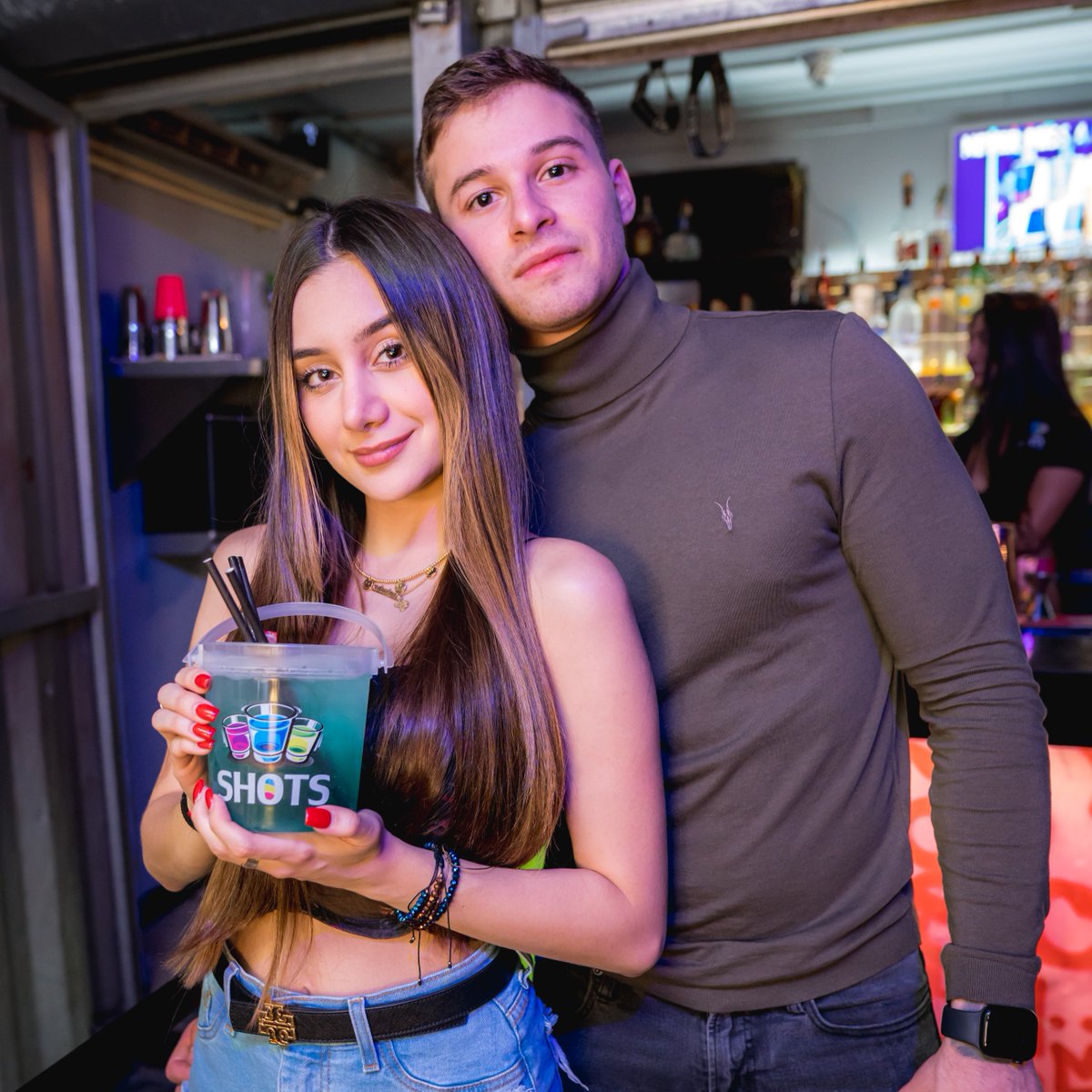 Who's treating themselves to a SHOTS Bucket this weekend? 🙋‍♂️ Get yourself one (or two) starting at 7:00 PM!