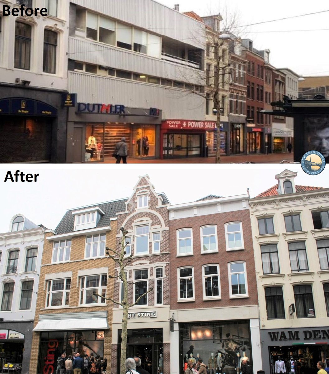 michael_diamant's tweet photo. Had a short but lovely visit to Ottawa (CA) to have a presentation about new traditional architecture. And while digest my impressions, an example of a universal way to do urban improvement. It is a quick fix of putting plaster on modernist ugliness from Nijmegen (NL) (thread) https://t.co/OwkYCeDkP8