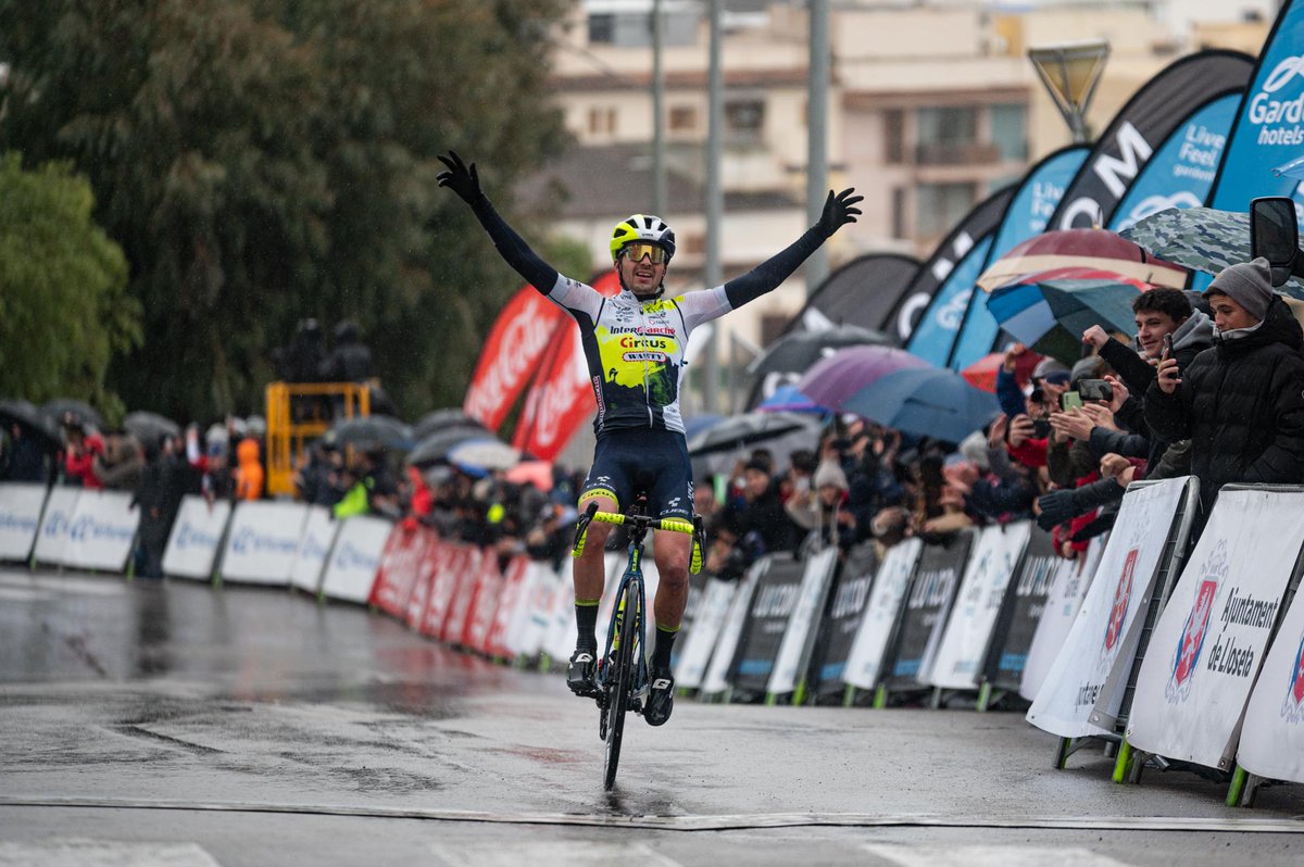 ROTOR_bike's tweet photo. Another victory for @KobeGoossens in #ChallengeMallorca, proving that dedication and #RotorComponents make for a winning team @IntermarcheCW https://t.co/fWR4PpEqr4