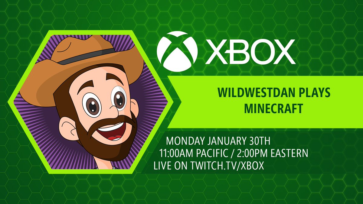 WildWestDanTV's tweet photo. Hey Howdy Hey all! I've been distracted by IRL stuff recently, but we're coming back to streaming with a VENGENCE on: 
Monday at 11am PST, 2pm EST, 7pm GMT 
on the @Xbox @Twitch channel! 

Let's introduce the XBox community to our @WaltDisneyWorld #MagicKingdom @Minecraft build! https://t.co/yWXAAyyIyG