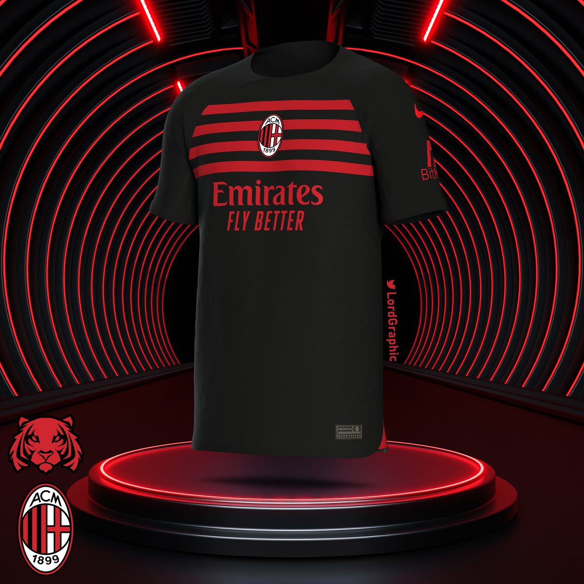 LordGraphic's tweet photo. #ACMilan x #Nike | Away concept jersey design #HFT-43 #FormaDC #FttHft https://t.co/Jpoj507yN6