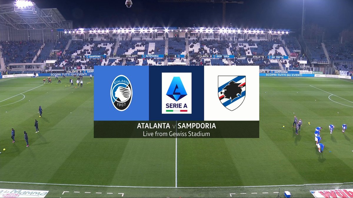 Atalanta vs Sampdoria Full Match Replay