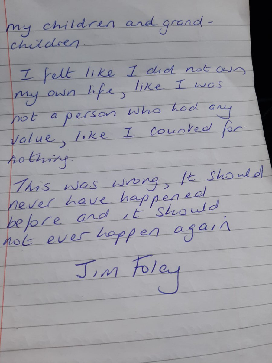 CareChampions2's tweet photo. Our sincerest thanks to Jim Foley for sharing with us the real impact he experienced during lockdown. Jim's message is clear and supports the call for a legal right to see those you love.
#CarePartnerNow @DonnellyStephen @MaryButlerTD @LeoVaradkar https://t.co/oFimNr1ycE