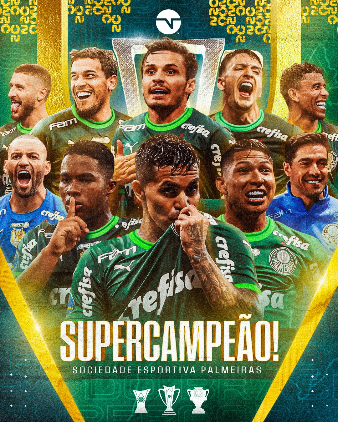 Supercopa 23 Palmeiras 4×3 Flamengo: É CAMPEÃO!!!! - 3VV
