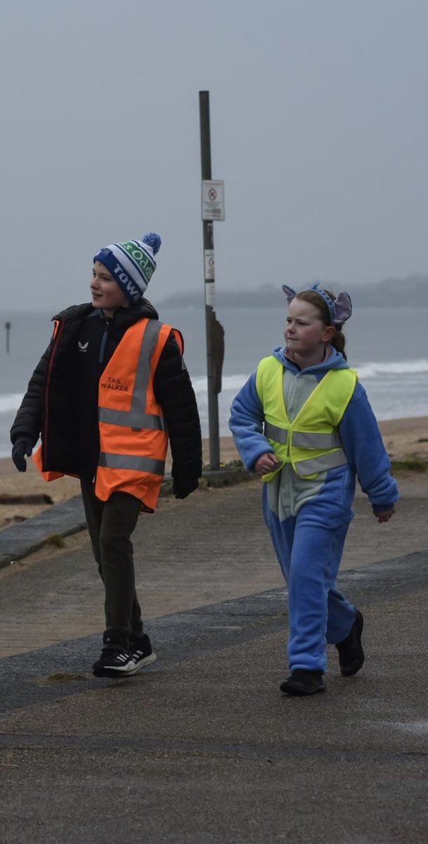 Any other parkrun have Stitch tailwalking today? No, just us?! 

Massive thanks to this pair (&amp; their responsible adult) as well as our other 32 volunteers today! #hivizheroes