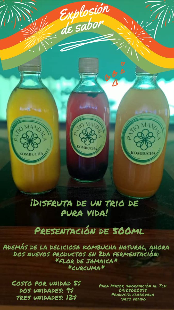 tabebuia06's tweet image. ACTIVATE! con rica #kombucha en #maracay

#probioticos
#detox
#sistemainmunologico
