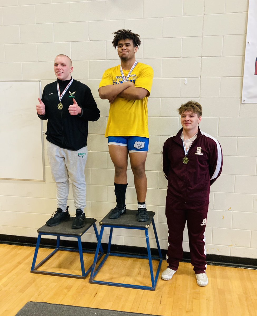 Final results from todays varsity tournament at Roseville:

• Wyatt - 1st
• Ashtin - 1st
• Kody - 6th
• Sam - 1st
• Mitchell - 3rd