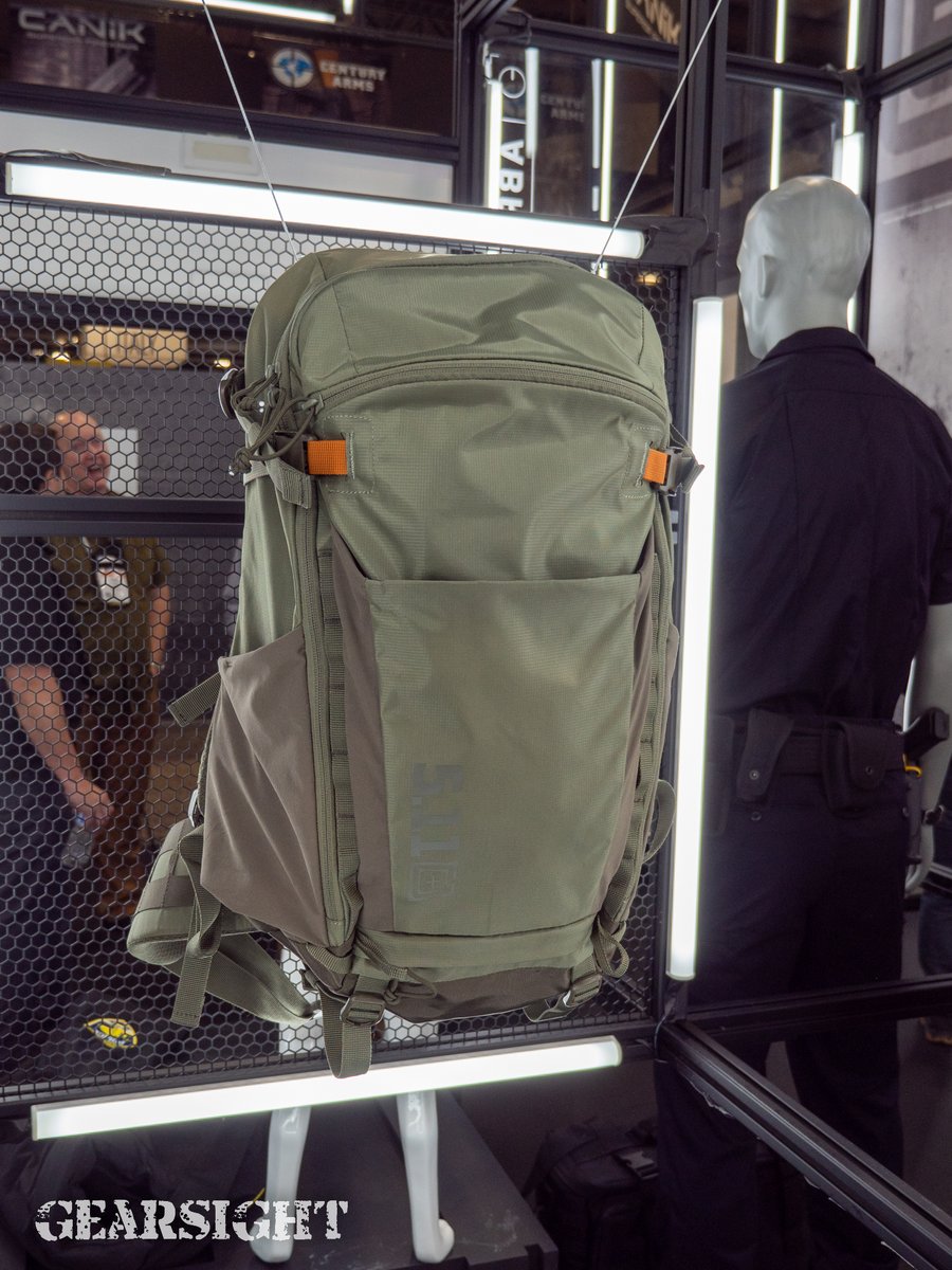 The upcoming Skyweight backpack from <a href="/511Tactical/">5.11</a> - large capacity in a lightweight low-viz format  #shotshow #shotshow2023 #511tactical