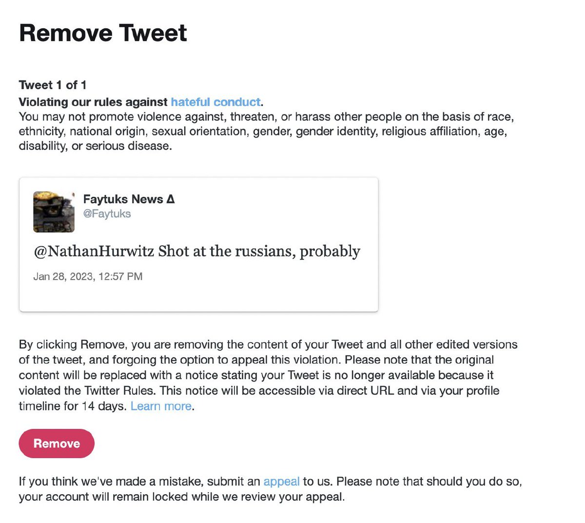 Faytuks has been temporarily locked for 12h.

Someone asked: What would the Ukrainians do with F-16s and that was my response...