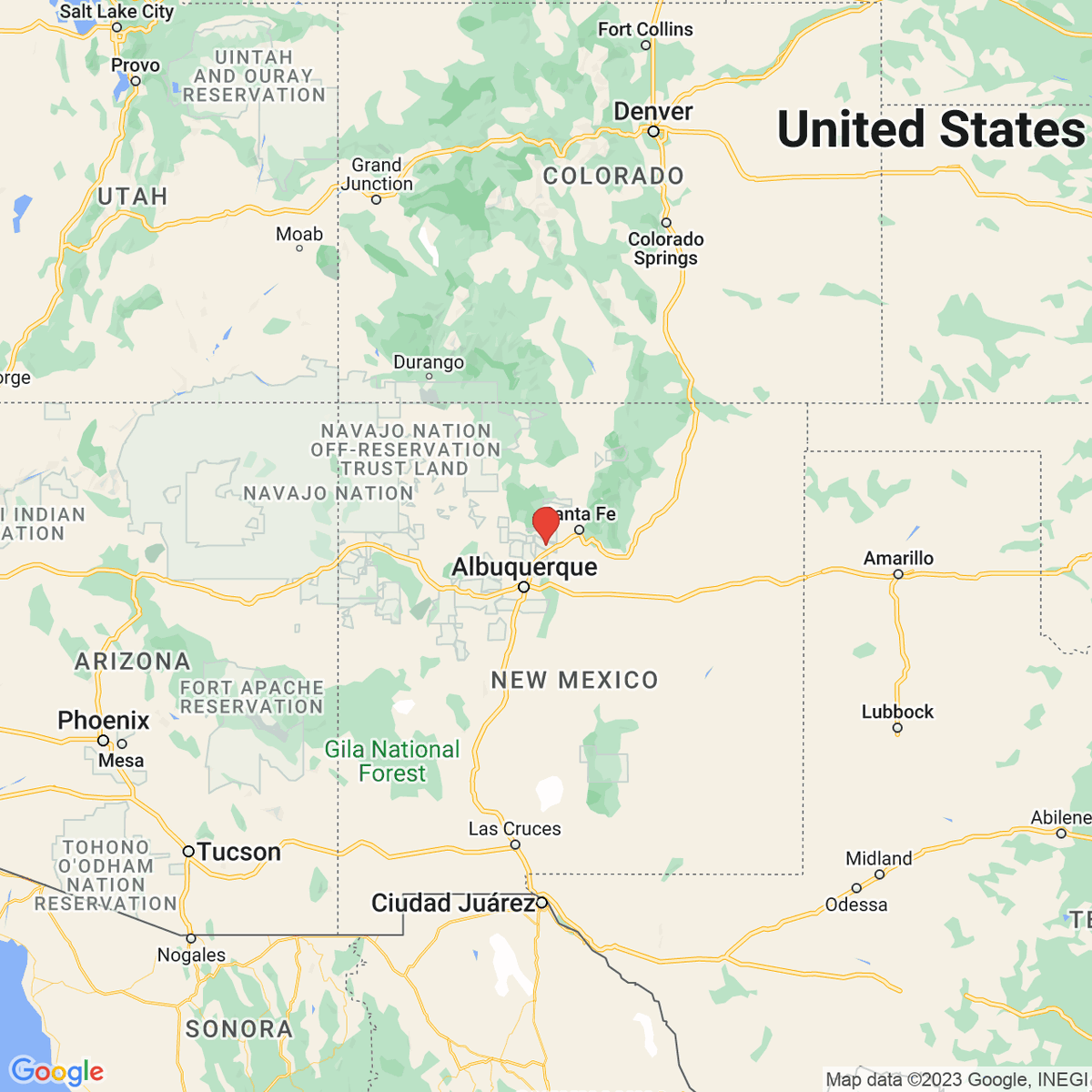 New town every hour on Twitter "Santo Domingo Pueblo, New Mexico