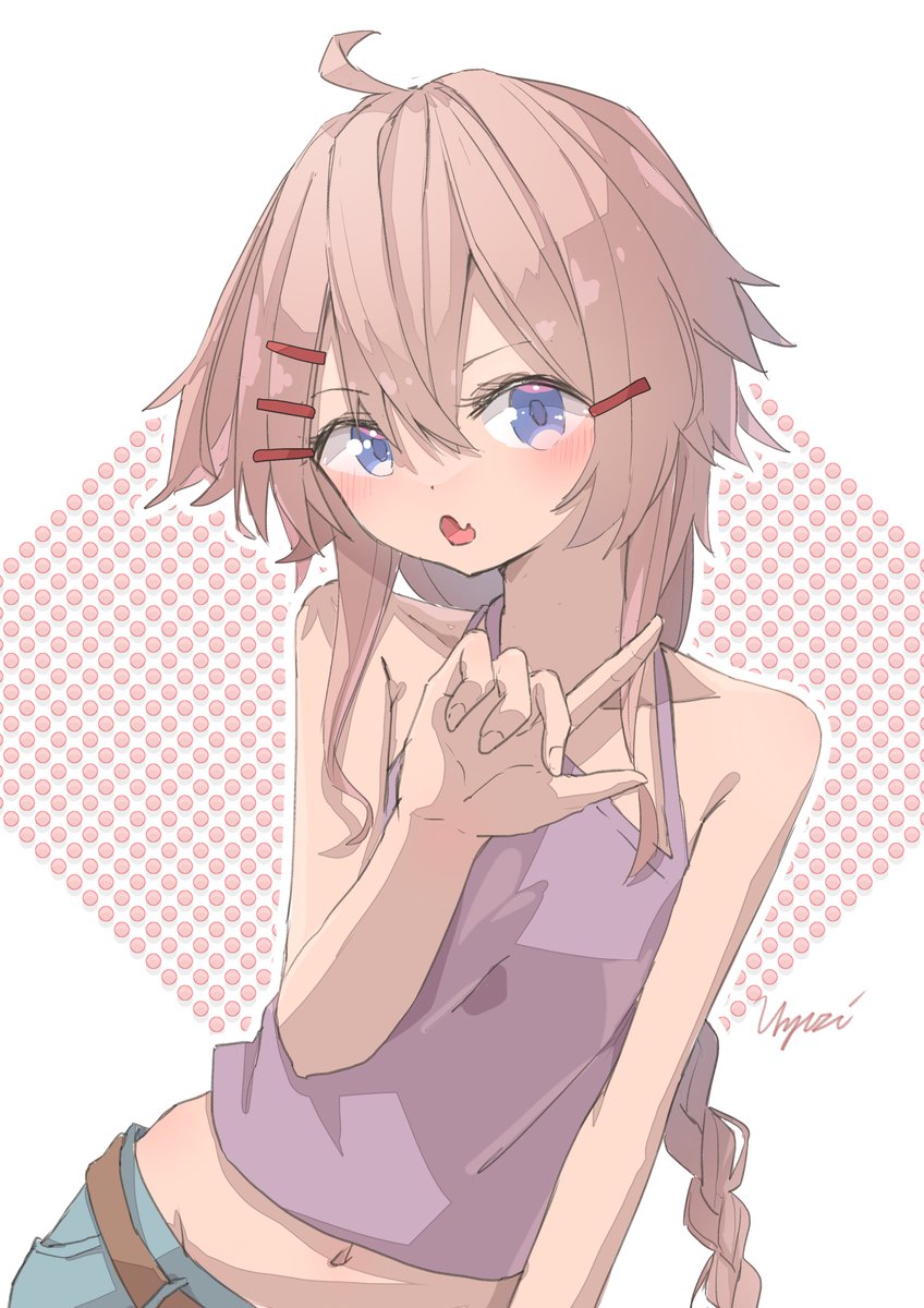 「どこかで会ったことある? 」|うりゅしい@個人勢社畜作曲絵描きバ美肉猫又Vtuberのイラスト