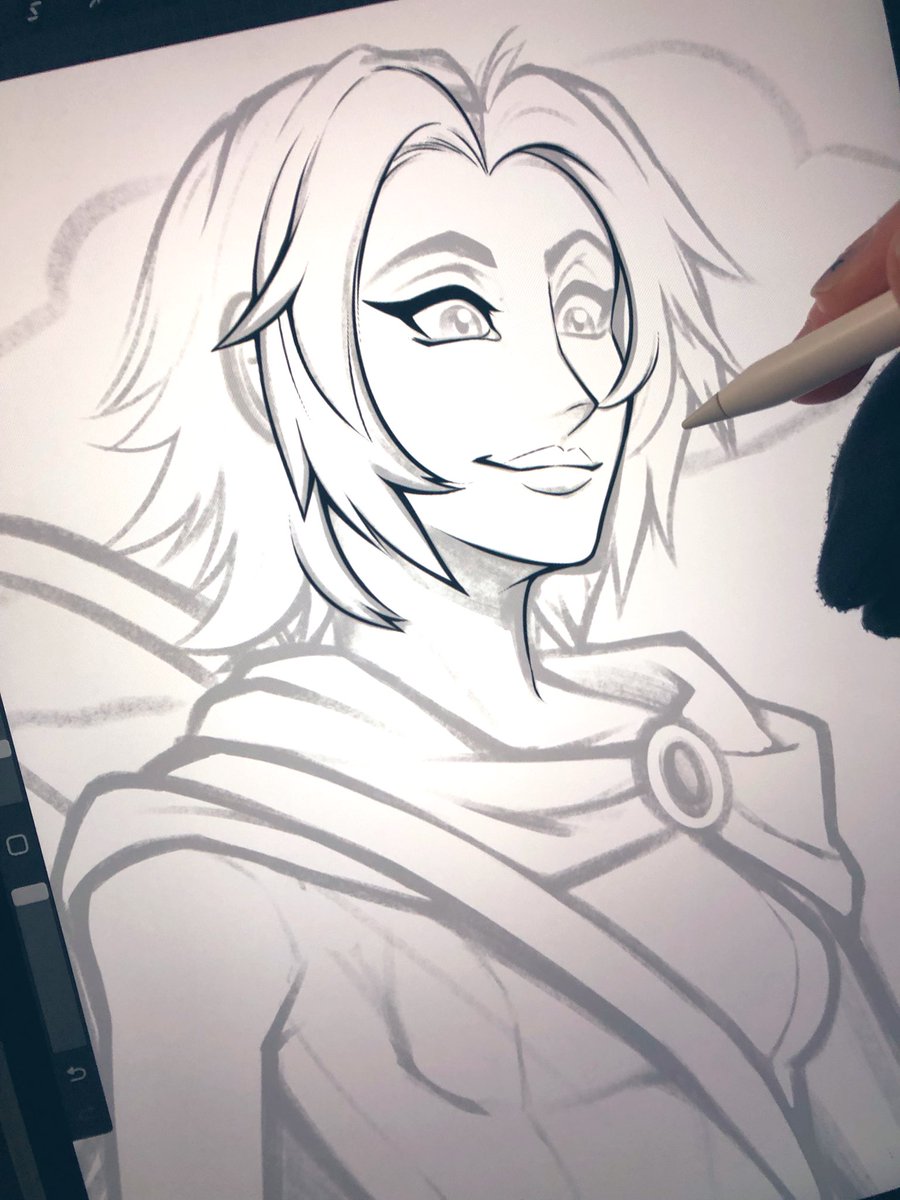 BlitzyArts's tweet image. Commission WIP!✍️