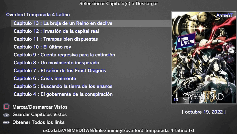 WikiVita's tweet photo. The Wiki Homebrew Vita Added New Content!
Anime Downloader by Gdljjrod &amp; RG
- Version: 1.04
- Descargar Animes en PSVITA
You can download with Wiki Vita Homebrew Browser,
More info available here: https://t.co/JVxL1kZrFN
#WikiVita https://t.co/NmSVUDL6s1
