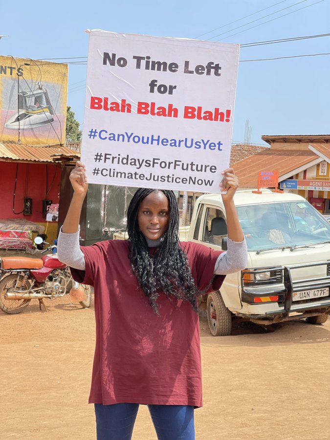 Friday For Future Africa (@fffafrica54) on Twitter photo No Time Left for Blah Blah Blah !!
#ClimateJusticeNow
<a href="/vanessa_vash/">Vanessa Nakate</a> No Time Left for Blah Blah Blah !!
#ClimateJusticeNow
<a href="/vanessa_vash/">Vanessa Nakate</a>