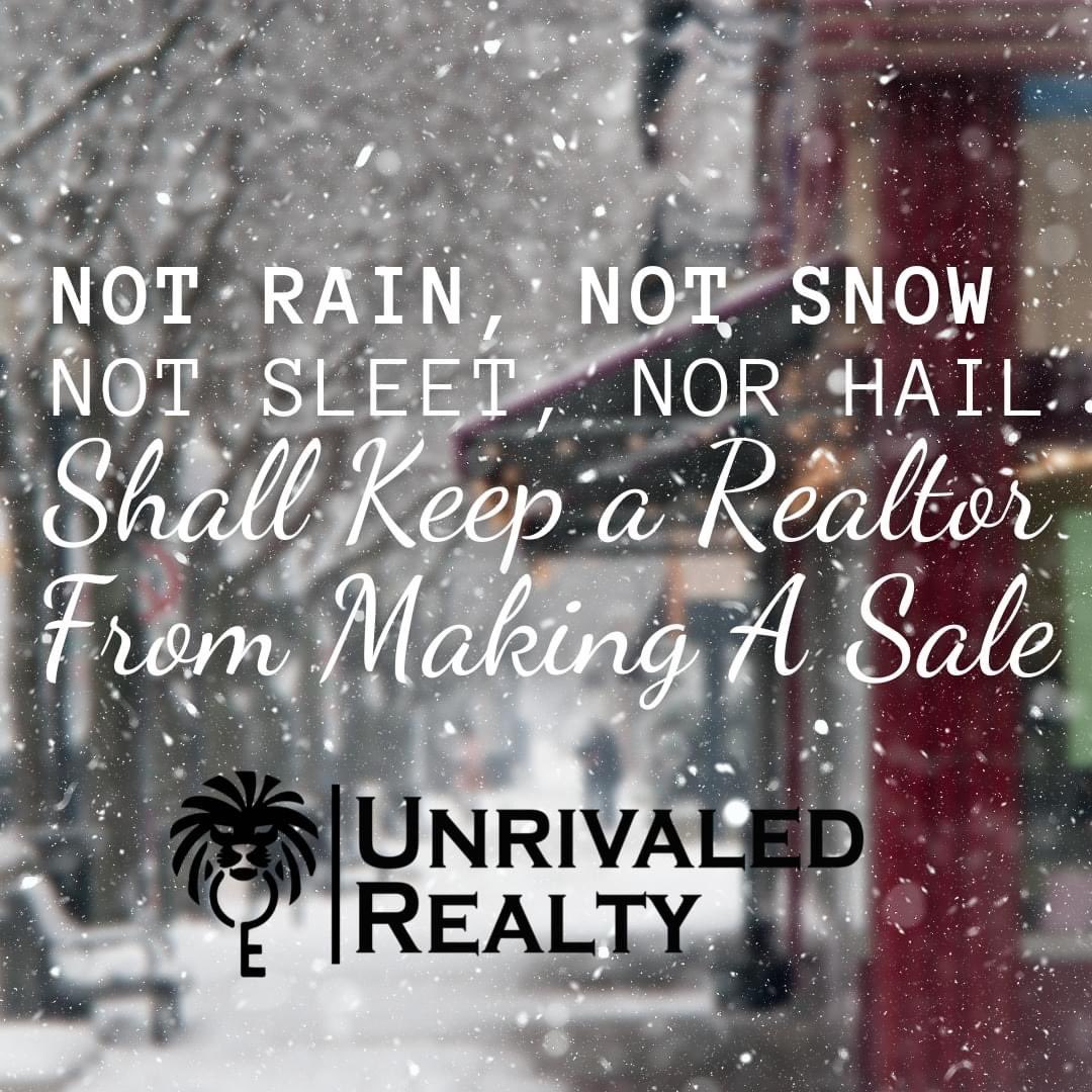 BradCaryREALTOR's tweet image. It doesn&apos;t matter the season, rain or shine (or even snow!), We are here to help. If you&apos;re thinking of buying or selling, let&apos;s talk today.

#UnrivaledRealty #realtor #alwaysheretohelp #realestate