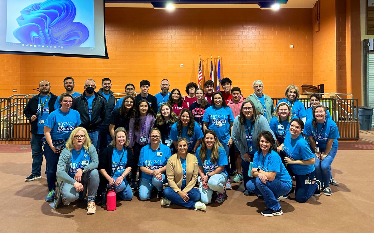 Amanda Galvin (@amandal_galvin) on Twitter photo What an amazing day! Special thanks to all these volunteer and a few that didn’t get pictured. This volunteer group moved mountains today at the <a href="/NEISDiTech/">NEISD Instructional Technology</a> annual robotics competition. It was phenomenal to watch! #NEISDrobotics What an amazing day! Special thanks to all these volunteer and a few that didn’t get pictured. This volunteer group moved mountains today at the <a href="/NEISDiTech/">NEISD Instructional Technology</a> annual robotics competition. It was phenomenal to watch! #NEISDrobotics