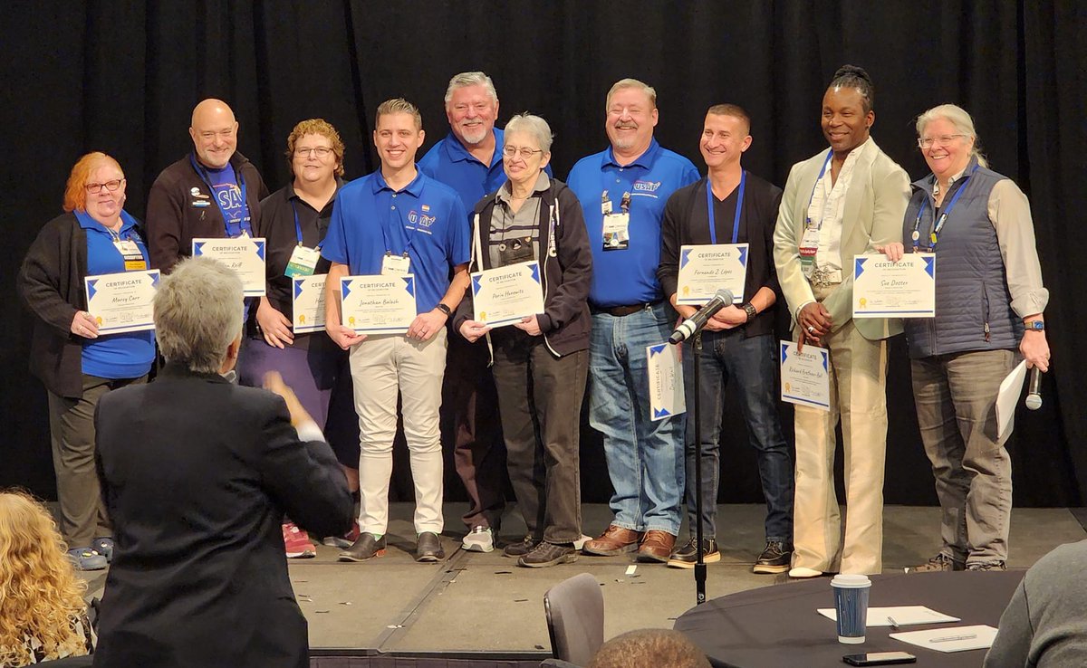 usaprides's tweet photo. Earlier today, we had the chance to honor some of USAP's founding members who were able to be with us at the conference this year! https://t.co/dNGuaavrDa
