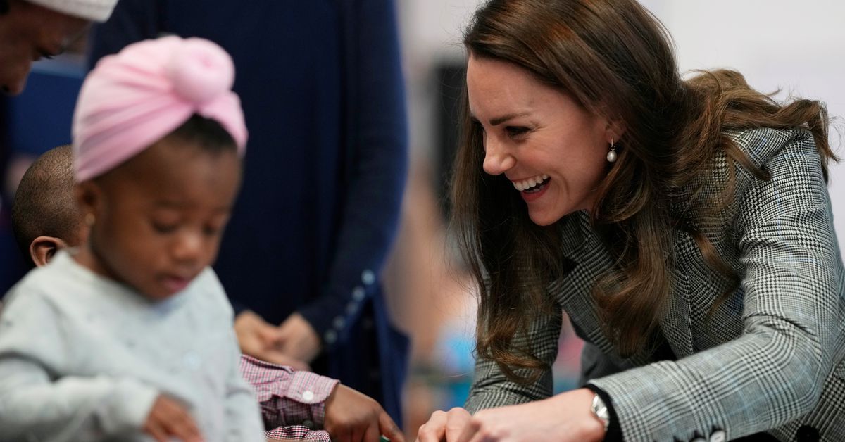 Reuters's tweet photo. Focus more on under-fives, says Kate, UK's Princess of Wales https://t.co/s5It9DrGQv https://t.co/eFyqeOkarx