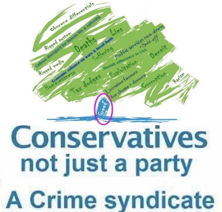 @eyejosh @carolvorders @GoodLawProject @SangitaMyska #ToryCriminalsUnfitToGovern #ToriesDestroyingOurCountry #SunakOut95 #ToriesOut205