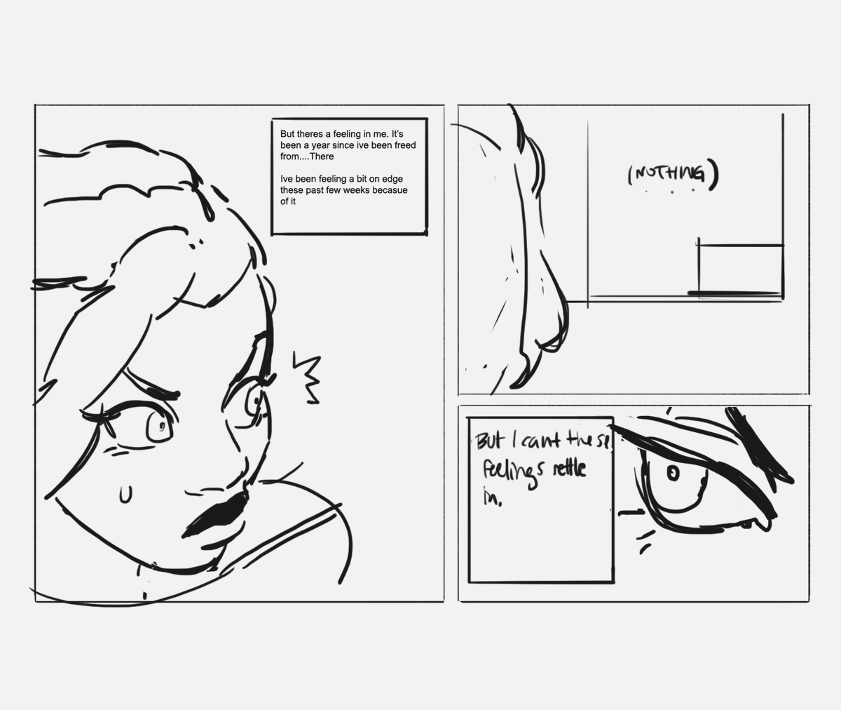 heres a comic from 2020. i wanted senna to be the main focus! 
also akali introducing sera to the crew (since this was around when kda made their comeback!) 