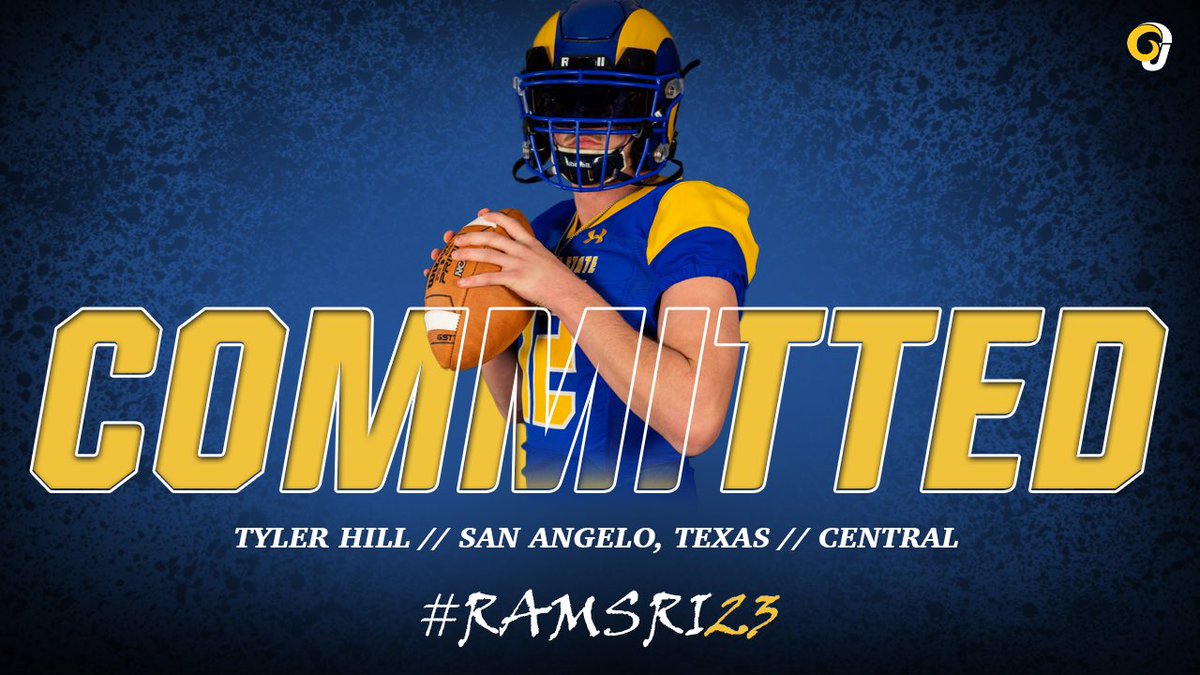 Staying home!COMMITTED‼️
🔵🟡🐏 <a href="/JeffGirsch/">Jeff Girsch</a> <a href="/KevinKilmer/">Kevin Kilmer</a> <a href="/k_crane13/">Kevin Crane</a> @CoachCoots <a href="/JoshuaDWillis13/">Joshua Willis</a> <a href="/LoganOBrien15/">Logan OBrien</a> <a href="/Mickey_Scott_23/">Mickey Scott</a> <a href="/Jimmy_hill_0719/">Jimmy Hill</a> <a href="/HeffHill/">Hill Heff</a> @ASURamFootball <a href="/AngryOrangeFB/">San Angelo Central Bobcat Football</a> <a href="/SAISD_Athletics/">San Angelo ISD Athletics</a> <a href="/angelo_central/">San Angelo Central FB Recruiting</a> <a href="/ConchoSports/">Concho Sports Network</a> <a href="/SanAngeloLIVE/">San Angelo LIVE!</a>