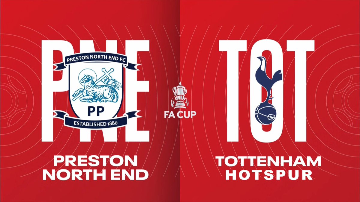 Full match: Preston North End vs Tottenham Hotspur
