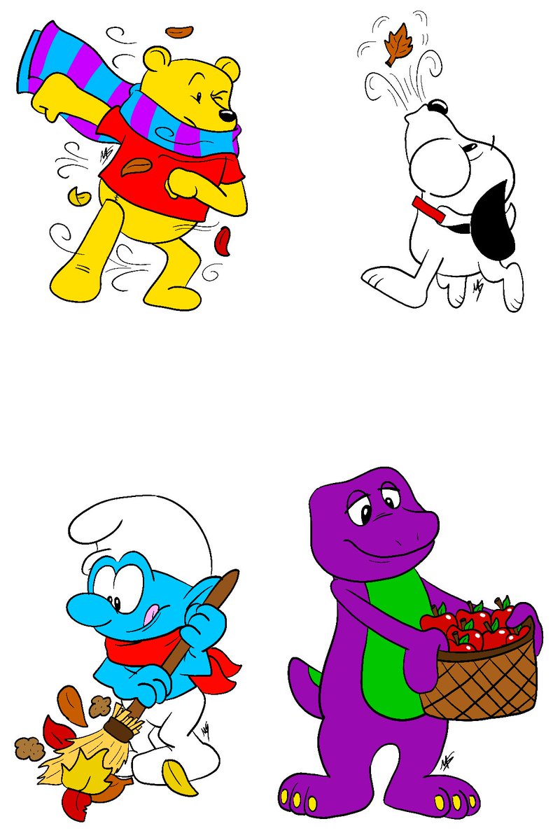 MaizieSeput's tweet photo. Sticker Buddies: Season Collection! βοΈπβοΈπΈ #Stickers #Season #WINTER #summer #spring #Autumn #ArtistOnTwitter #artwork #CartoonArt #digitaldrawing #drawing #characterart #characeterart #ArtOfTheDay https://t.co/ud9rDF2CIH