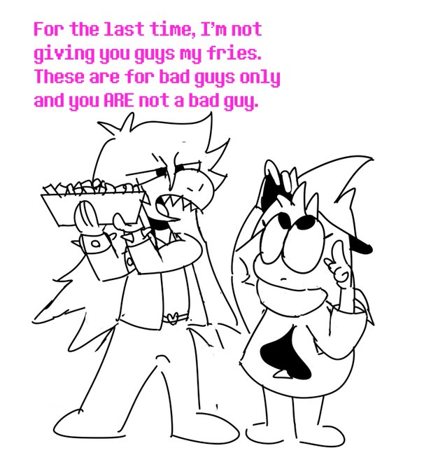 I made this at 3am (1/2)
#DELTARUNE 