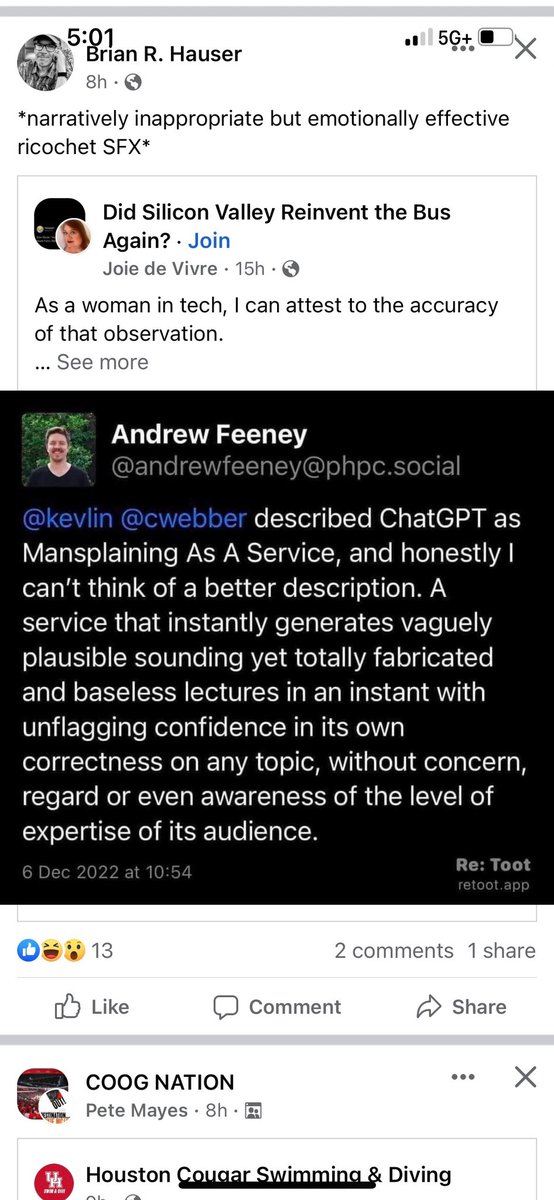 I think this is about the best description of ChatGPT I have seen so far.