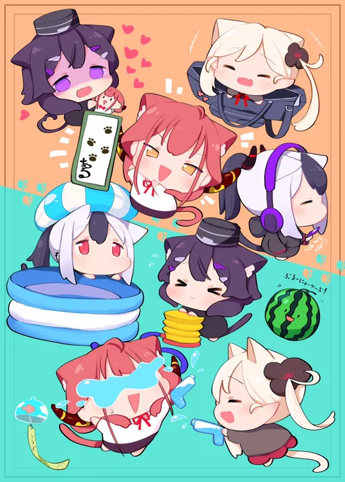 #デフォルメ絵を流してデフォルメ民を増やそうデフォルメなら任せて 