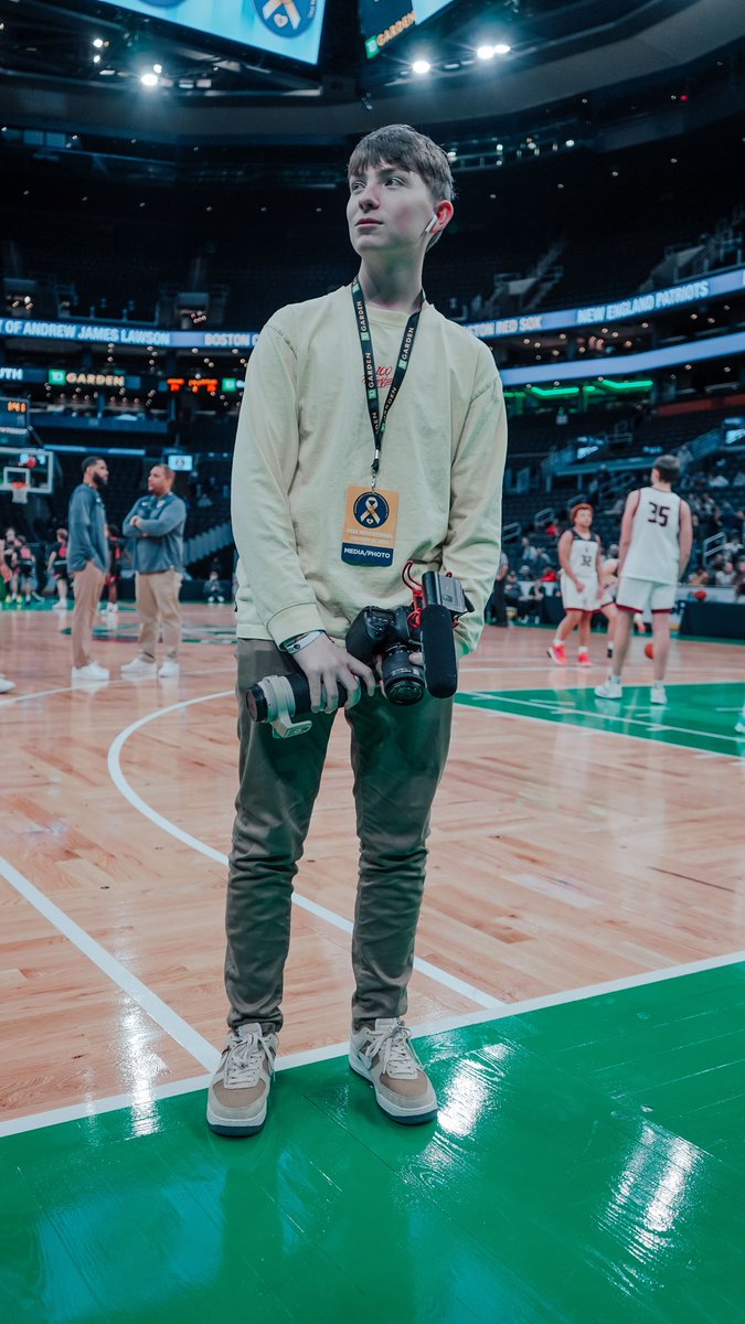 JacksonPVisuals's tweet image. Got to film at TD garden!!