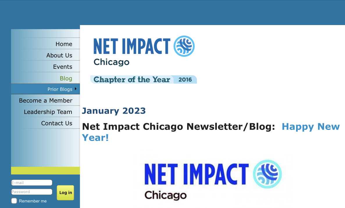 Have you seen the first NIC newsletter of the year? 📝

If not, head to our blog to check it out! Link below ⬇️
netimpactchicago.org/blog