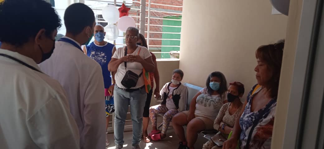 ASIC Carlos J Bello
Parroquia La Pastora
Distrito Capital
Reinauguración del CMP El Rosario permite a nuestros CDI y jornada de Salud y vacunación en la mañana de hoy.
#CubaCooperaVen
<a href="/cdi_lapastora/">CDI LA PASTORA</a>
#MartiViveEntreNosotros
#MartianosHoy
#MartiVive
#CubaPorLaVida
#CubaPorLaPaz
