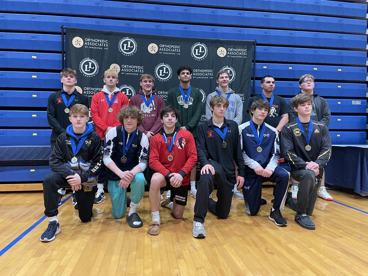 13 Champions in the 2023 <a href="/OrthoAssocLanca/">OAL</a> LL League wrestling championships