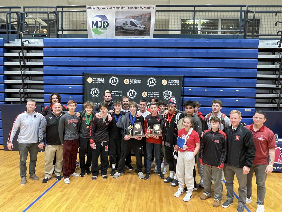 Hempfield is team champions at the 2023 <a href="/OrthoAssocLanca/">OAL</a> LL League wrestling championships