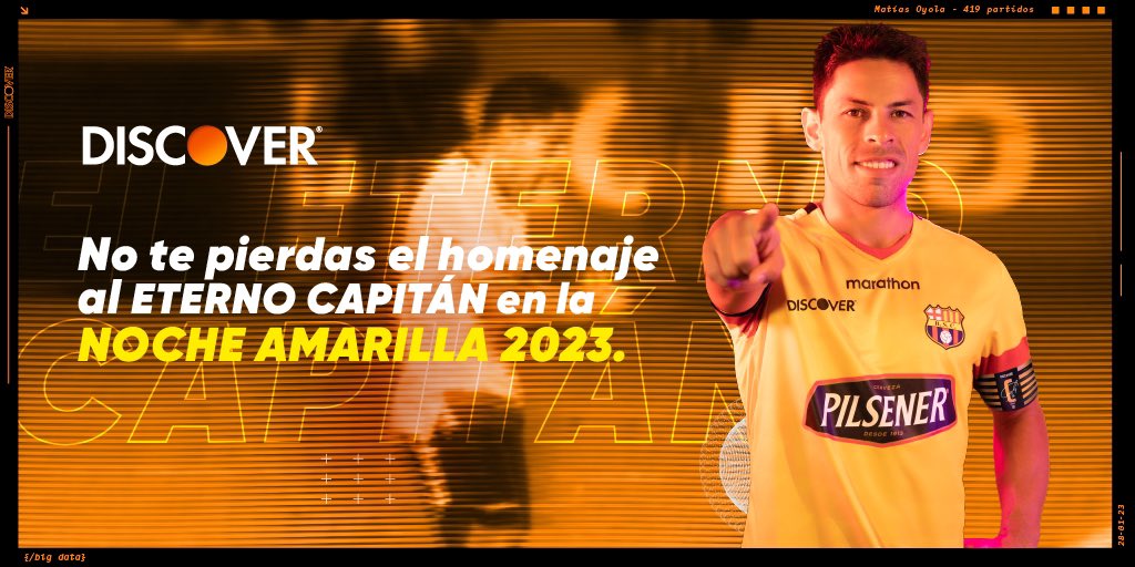Matías Oyola, el ETERNO CAPITÁN, luego de haber jugado durante 13 años vistiendo la amarilla, se retira de las canchas. 🥺 No te pierdas el homenaje que tendremos en la #NocheAmarilla. 💛