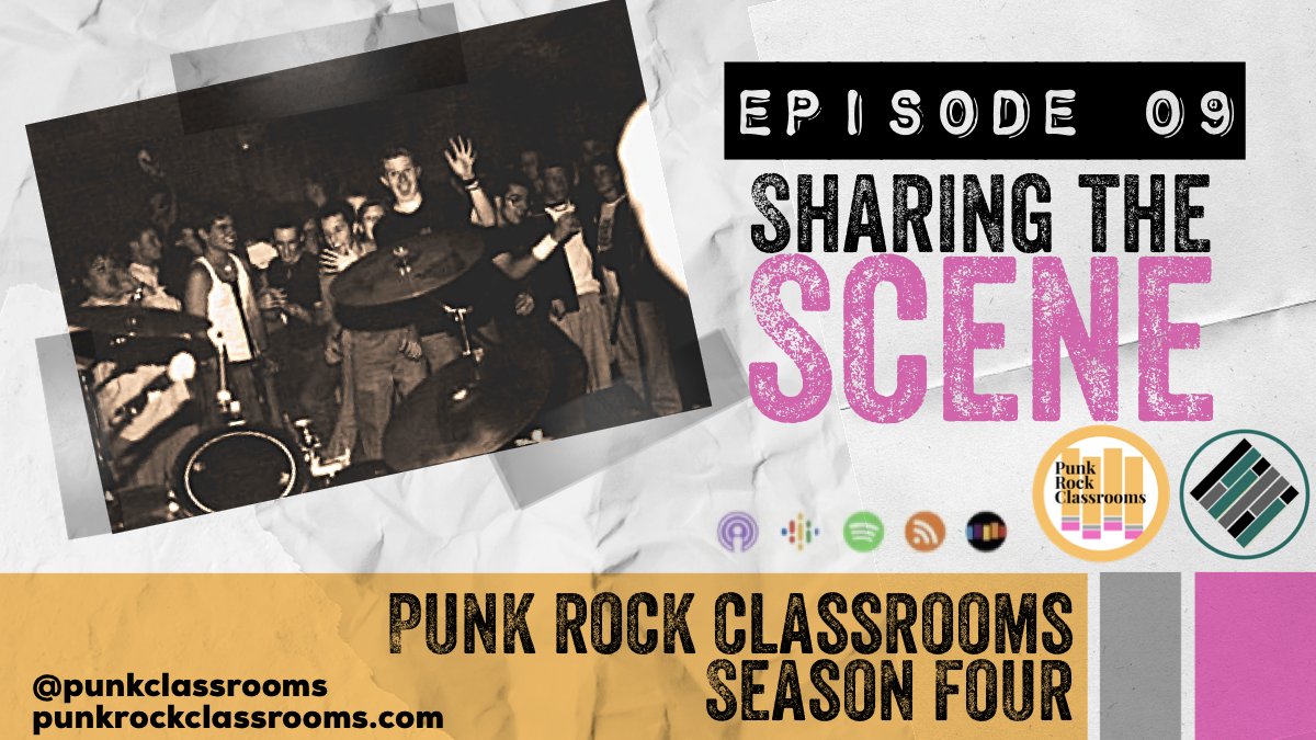 S4 E09 – Sharing the Scene teachbetter.com/punk-rock-clas… #PunkRockClassrooms #EduPodcast #TBPodcaster