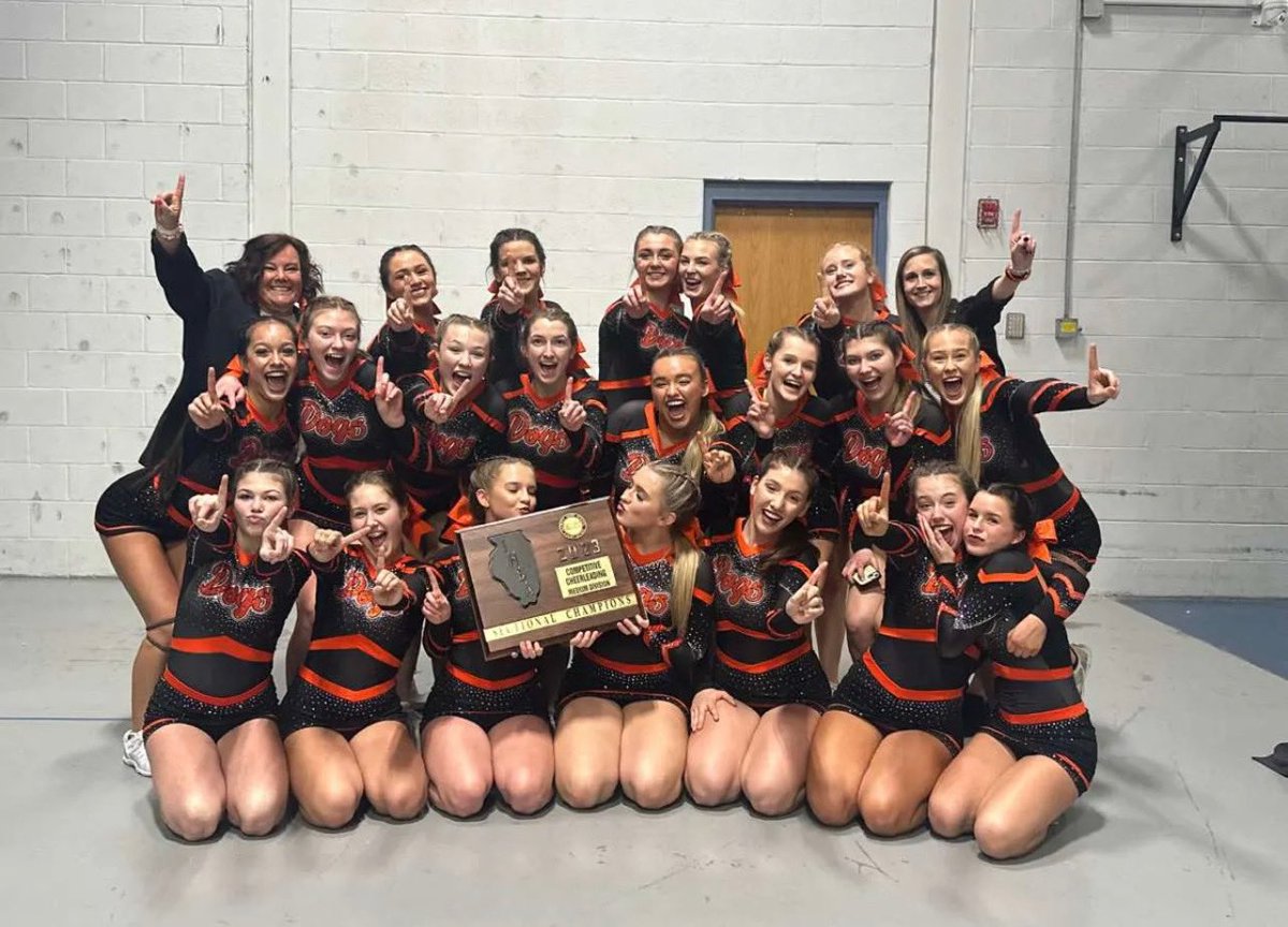 Waterloo HS Cheer tweet media