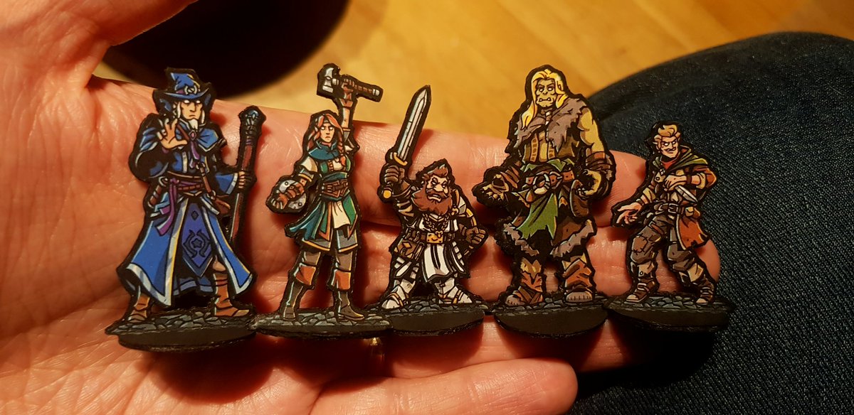 FoldableFoes's tweet photo. "And so, a new adventure begins."

Here are two groups of heroes from some of my past journeys. It's been a lot of fun and I love to remember them as it used to be.

 #paperminis #paperminiatures #dnd #tabletopgames https://t.co/ZMp7SkR5mY