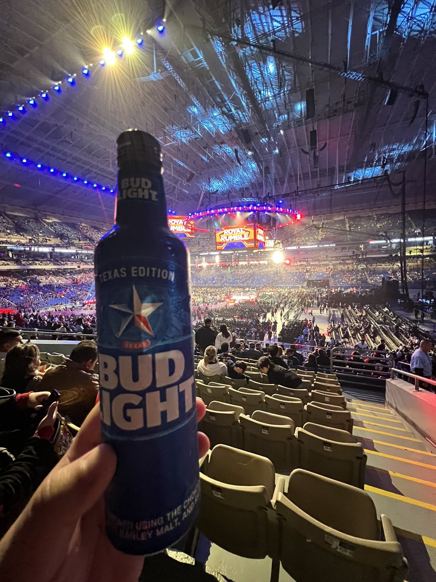 LosCastillos52's tweet photo. What entrant are you @PatMcAfeeShow ? #RoyalRumble #BeABud https://t.co/xuFNce9HiH